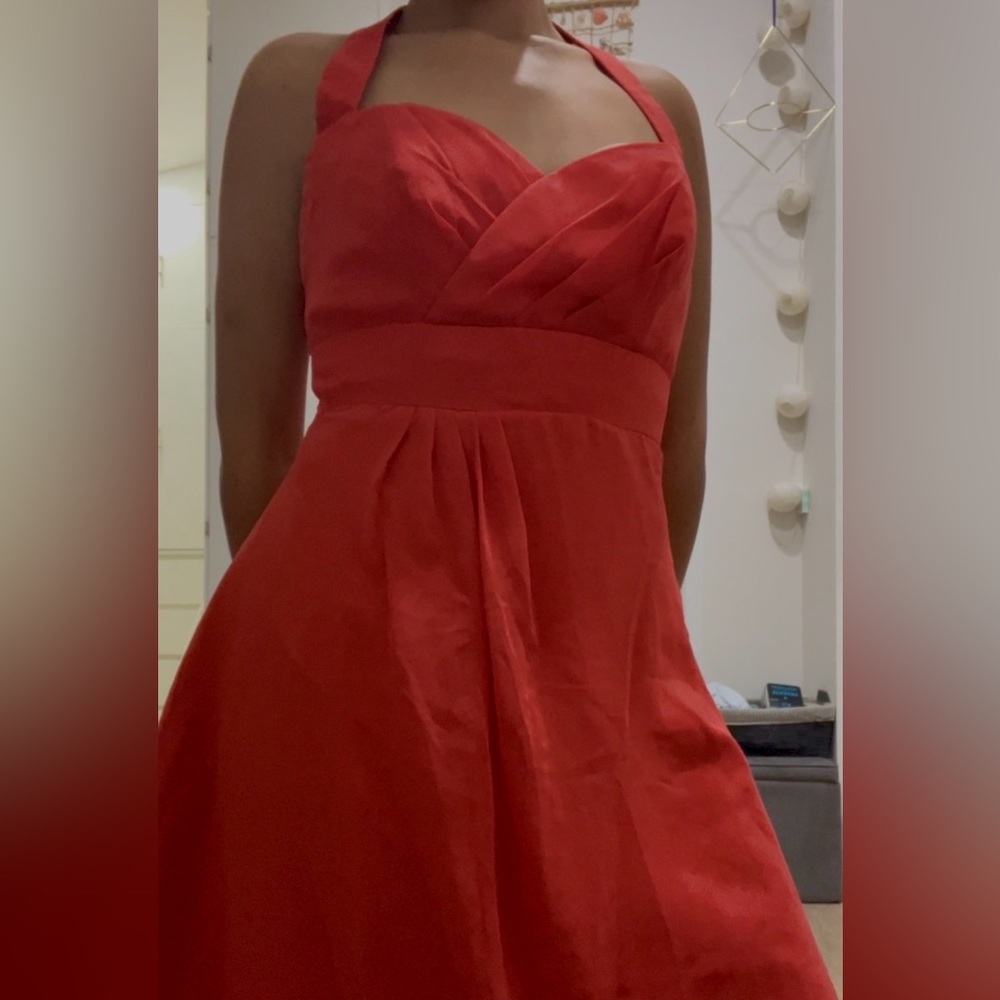 Alfred Angelo Scarlet Dress